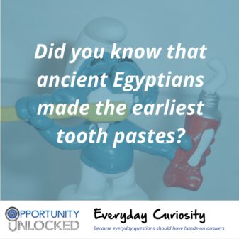 Everyday Curiosity: Toothpaste