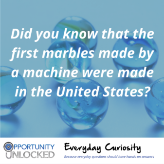 Everyday Curiosity: Marbles